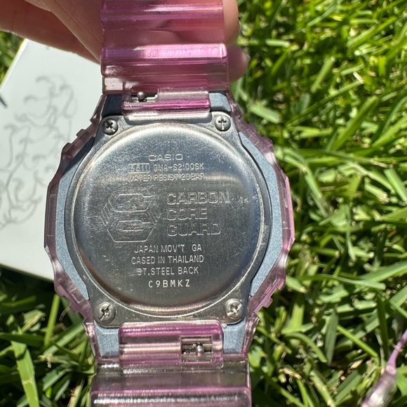 Casio G-Shock Translucent Purple Watch - Picture 4 of 4